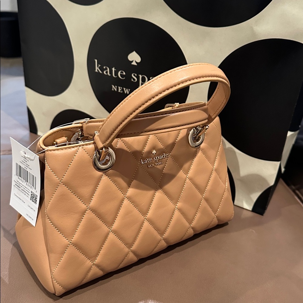 Kate Spade Small Sullivan Quilted Satchel NWT - Picture 3 of 5